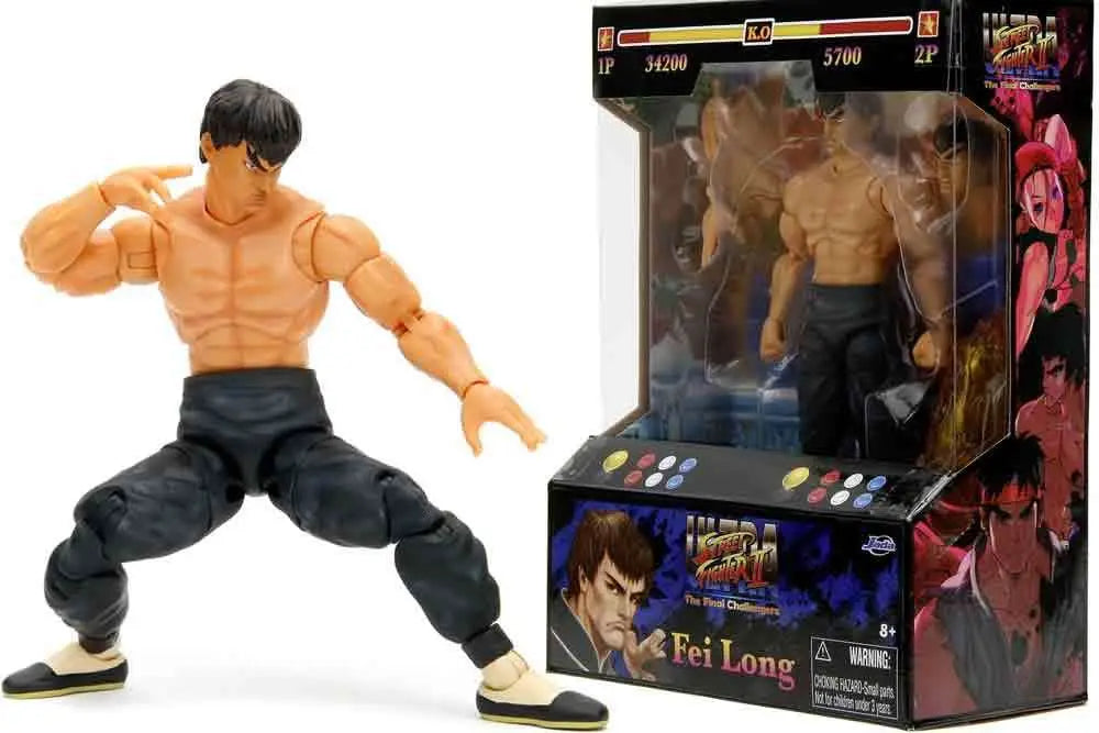 SU ORDINAZIONE STREET FIGHTER 2 FEI LONG 1/12 DELUXE ACTION FIGURE