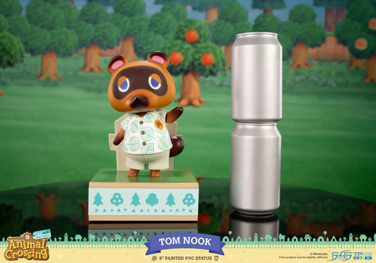 SU ORDINAZIONE ANIMAL CROSSING NEW HORIZONS TOM NOOK PVC STATUE