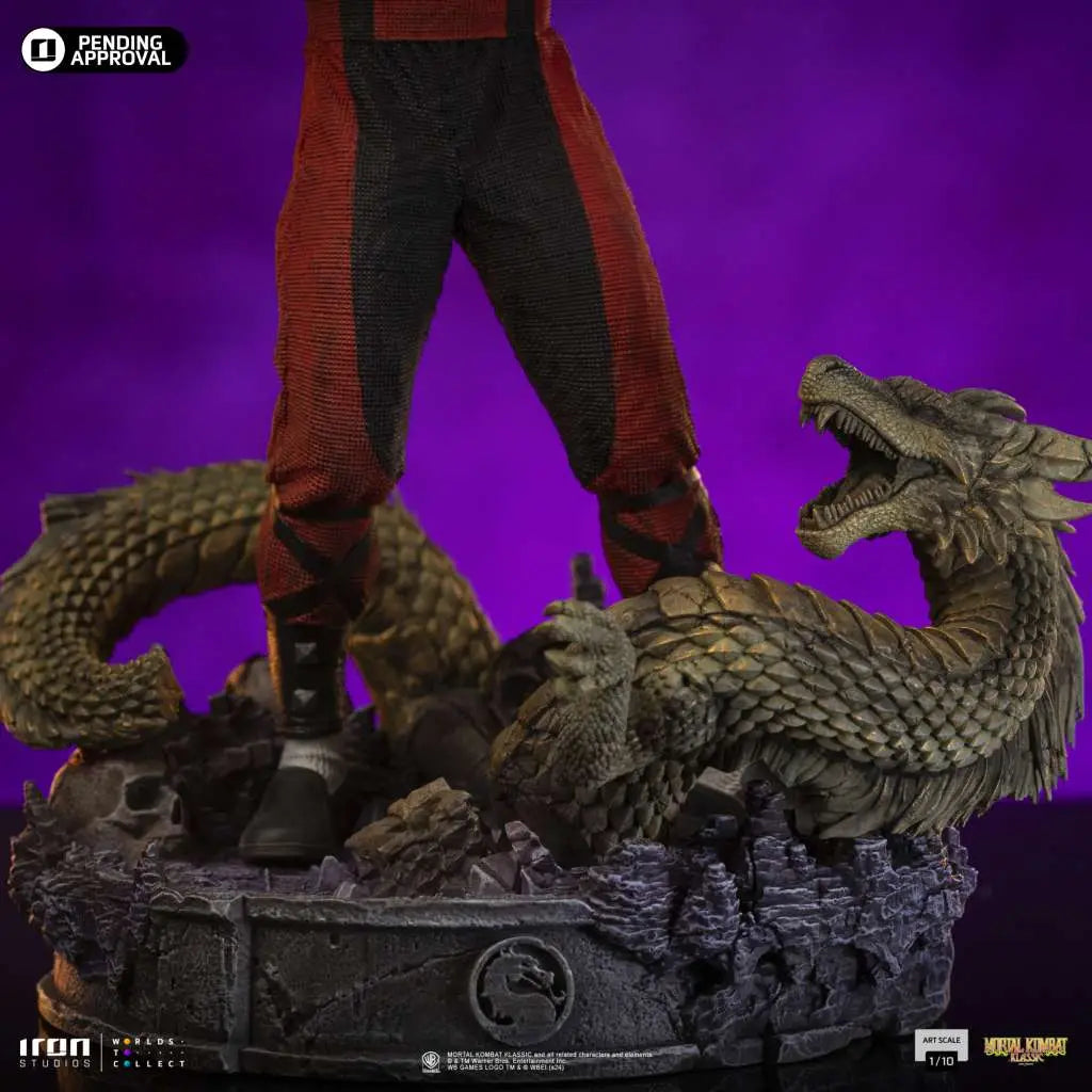 SU ORDINAZIONE MORTAL KOMBAT LIU KANG 1/10 STATUE