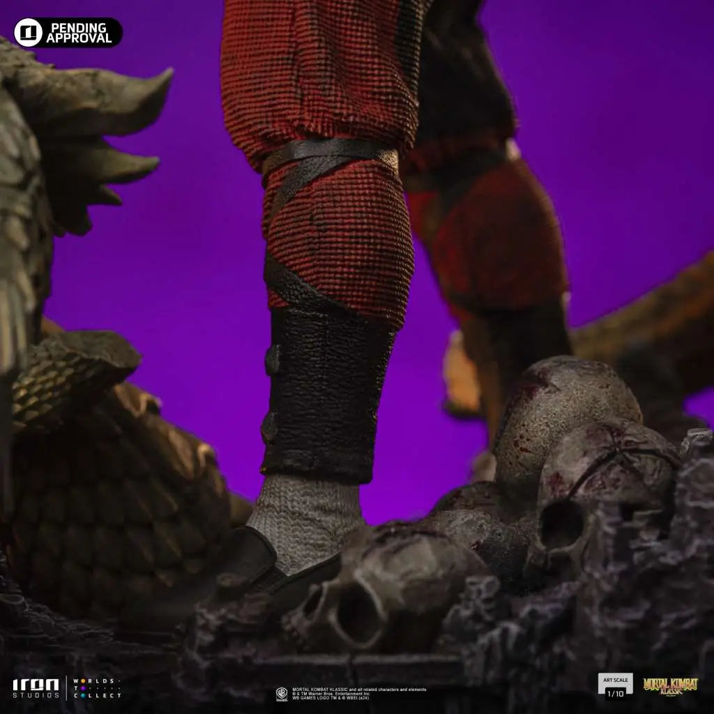 SU ORDINAZIONE MORTAL KOMBAT LIU KANG 1/10 STATUE