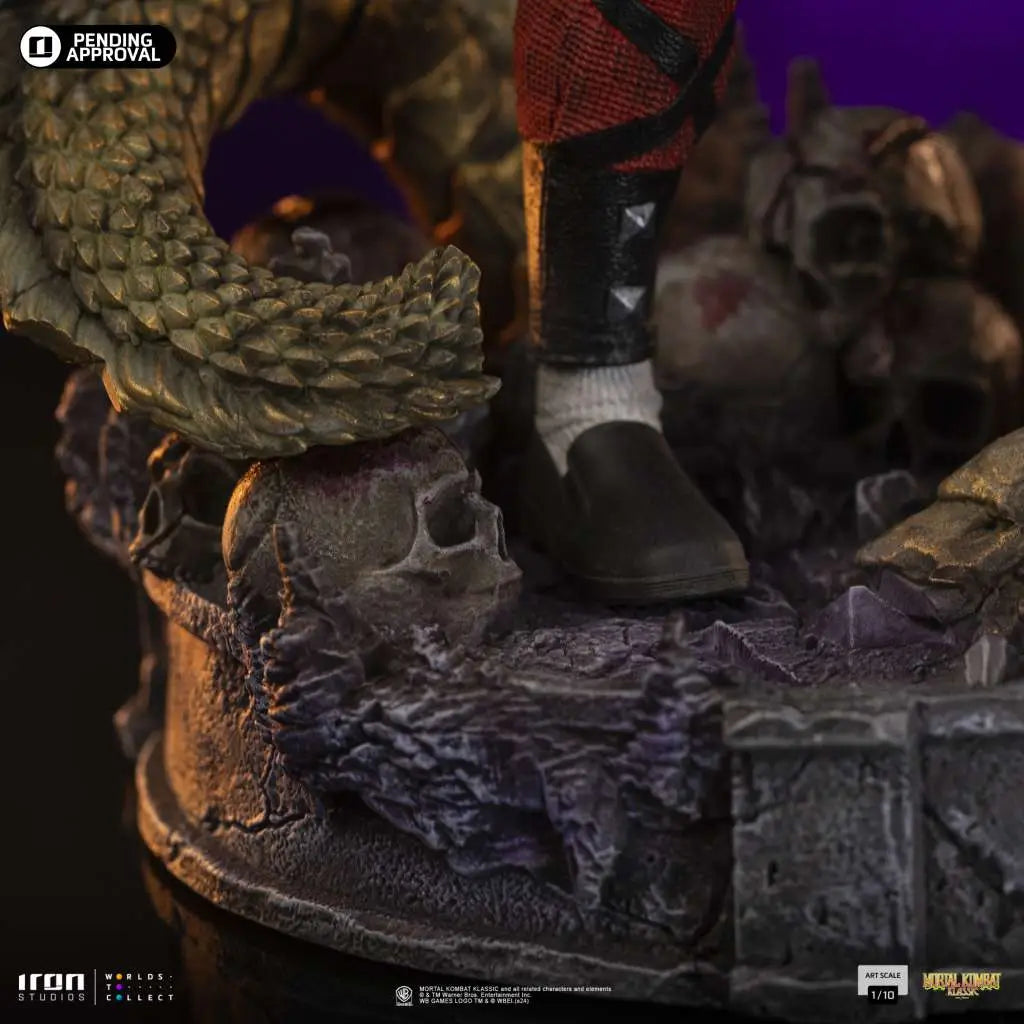 SU ORDINAZIONE MORTAL KOMBAT LIU KANG 1/10 STATUE