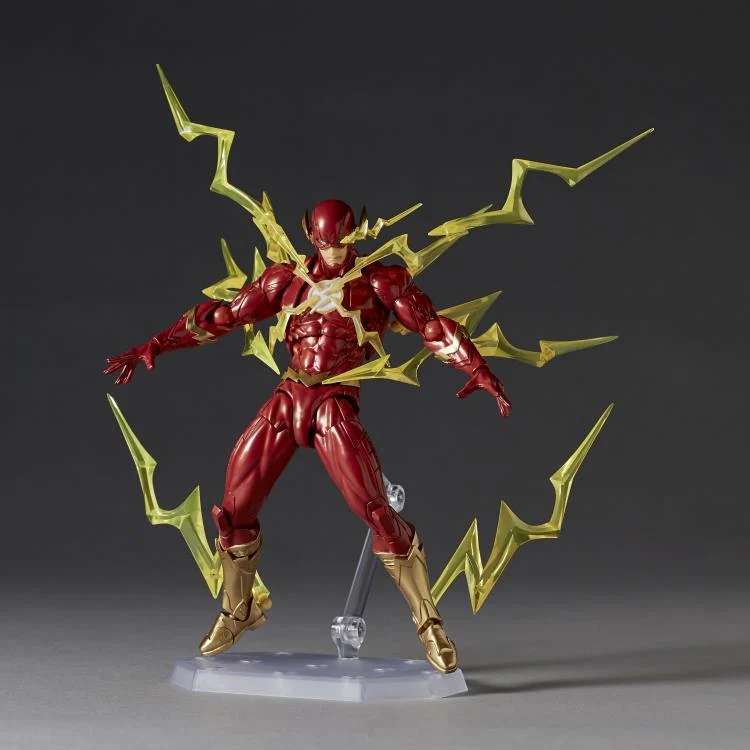 PREORDINE+ CHIUSO 06/2025 Revoltech a.y. dc comics flash 2025 action figure