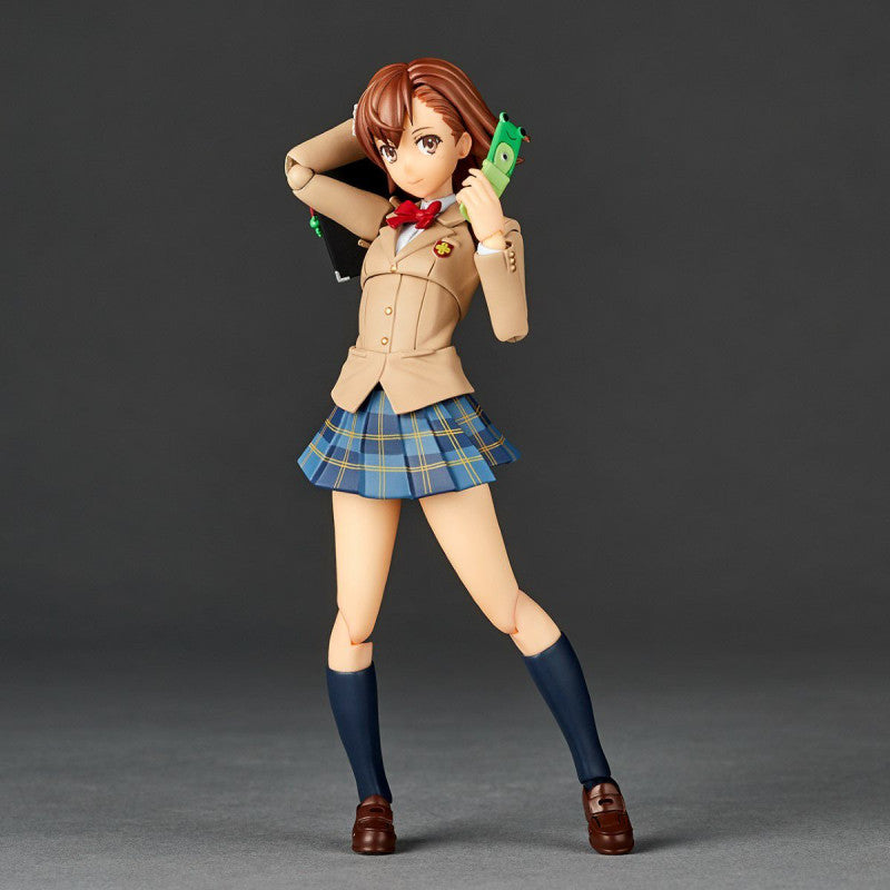 PREORDINE CHIUSO 02/2025 EX Revoltech Amazing Yamaguchi Toaru Kagaku no Railgun Mikoto Misaka Winter Uniform Ver. (PREORDINE NON CANCELLABILE)