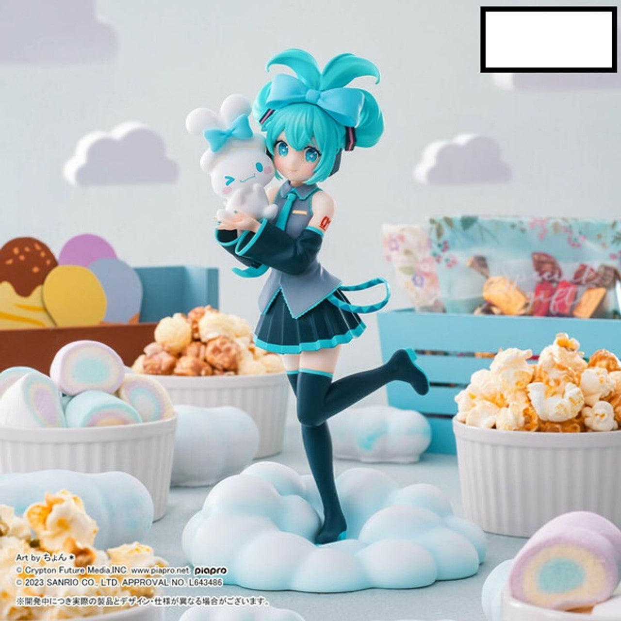 PREORDINE ESAURITO Hatsune Miku x Cinnamoroll – Luminasta Figure (RESTOCK)