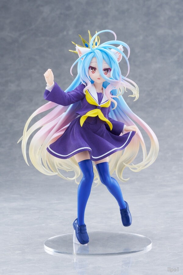 PREORDINE ESAURITO No Game No Life - Shiro - Coreful Figure - Nekomimi Seifuku ver.