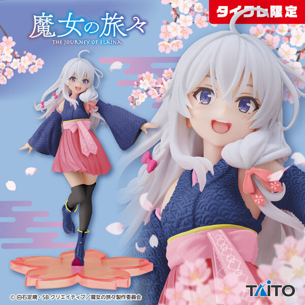 PREORDINE ESAURITO Wandering Witch: The Journey of Elaina – Elaina Sakura Kimono Ver. Figure TOC Limited