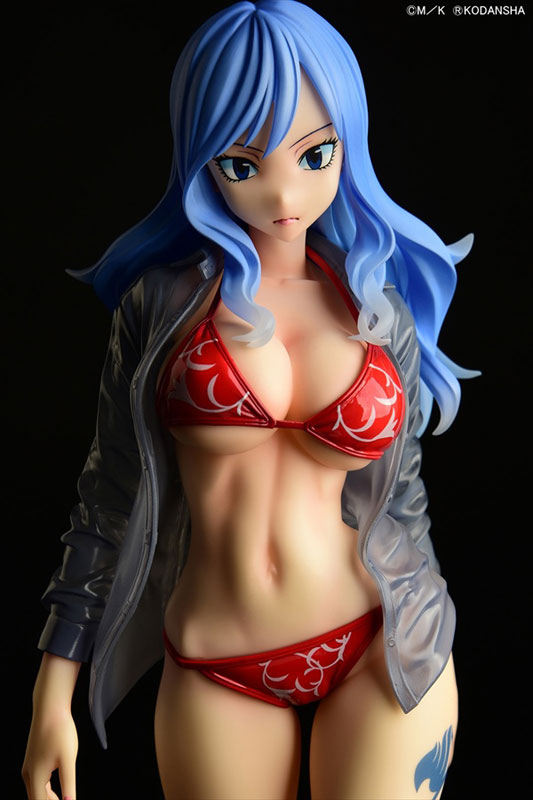 PREORDINE CHIUSO 04/2025 Fairy Tail Statue 1/6 Jubia Lokser Gravure_Stylesee-through wet shirt Red Bikini!! 25 cm (PREORDINE NON CANCELLABILE)