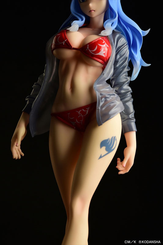 PREORDINE CHIUSO 04/2025 Fairy Tail Statue 1/6 Jubia Lokser Gravure_Stylesee-through wet shirt Red Bikini!! 25 cm (PREORDINE NON CANCELLABILE)