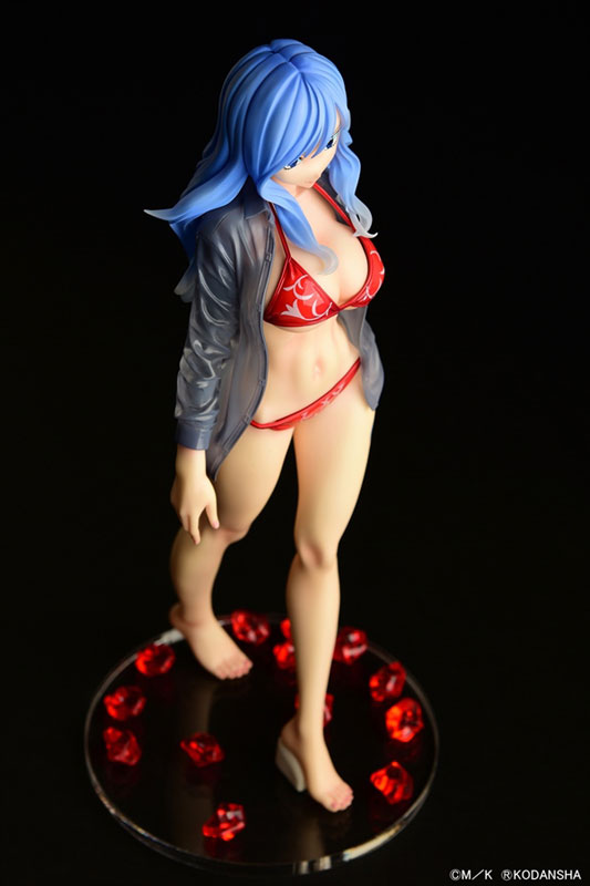 PREORDINE CHIUSO 04/2025 Fairy Tail Statue 1/6 Jubia Lokser Gravure_Stylesee-through wet shirt Red Bikini!! 25 cm (PREORDINE NON CANCELLABILE)
