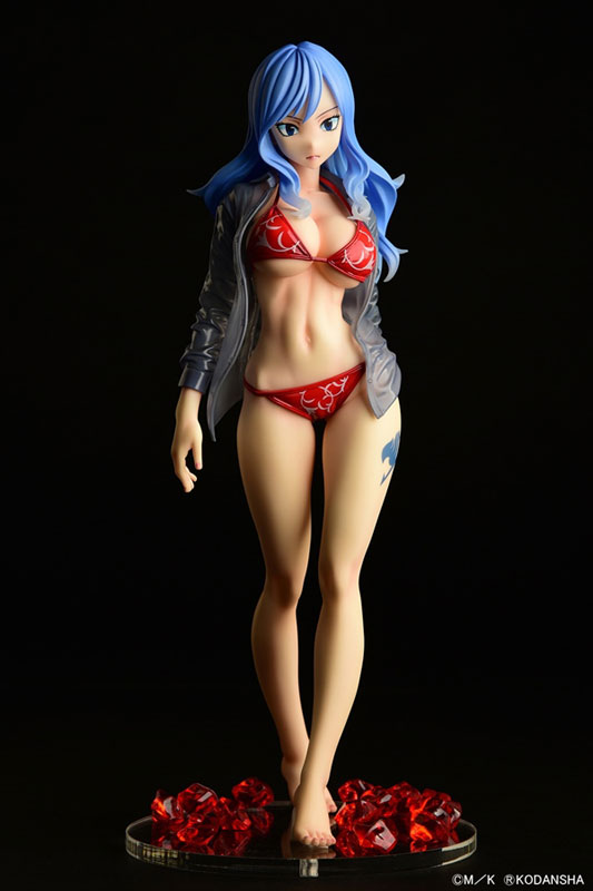 PREORDINE CHIUSO 04/2025 Fairy Tail Statue 1/6 Jubia Lokser Gravure_Stylesee-through wet shirt Red Bikini!! 25 cm (PREORDINE NON CANCELLABILE)