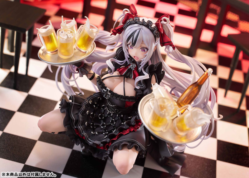 PREORDINE 07/2025 Azur Lane Elbe: Time to Show Off AmiAmi Limited Edition 16 cm Statue 1/7 (PREORDINE NON CANCELLABILE)