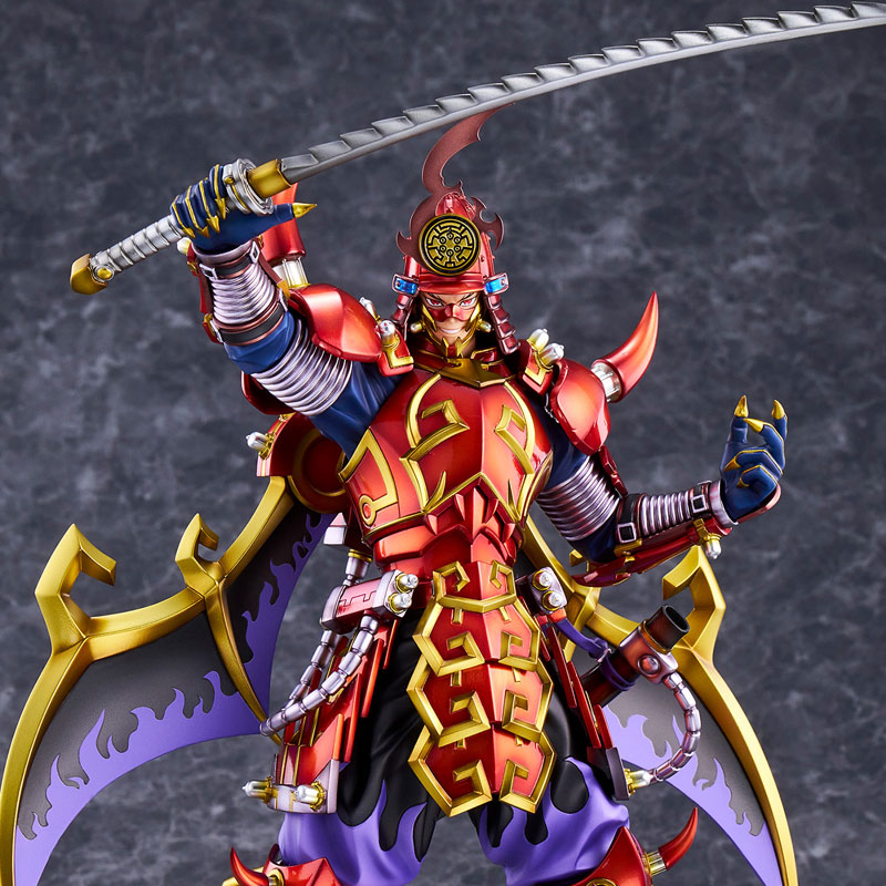 PREORDINE+ 07/2025 Yu-Gi-Oh! Monster Figure Collection Statue Legendary Six Samurai Shi En 35 cm