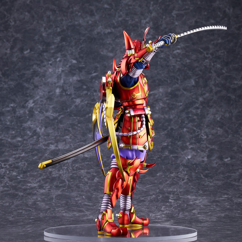 PREORDINE+ 07/2025 Yu-Gi-Oh! Monster Figure Collection Statue Legendary Six Samurai Shi En 35 cm