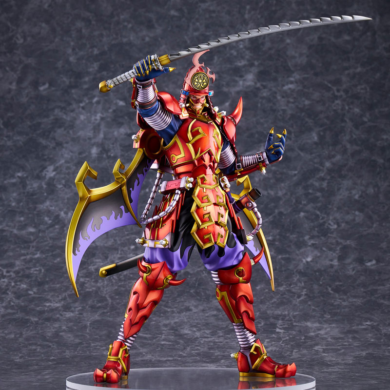 PREORDINE+ 07/2025 Yu-Gi-Oh! Monster Figure Collection Statue Legendary Six Samurai Shi En 35 cm