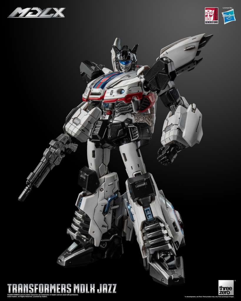 PREORDINE CHIUSO 06/2025 Transformers MDLX Action Figure Jazz 15 cm (PREORDINE NON CANCELLABILE)