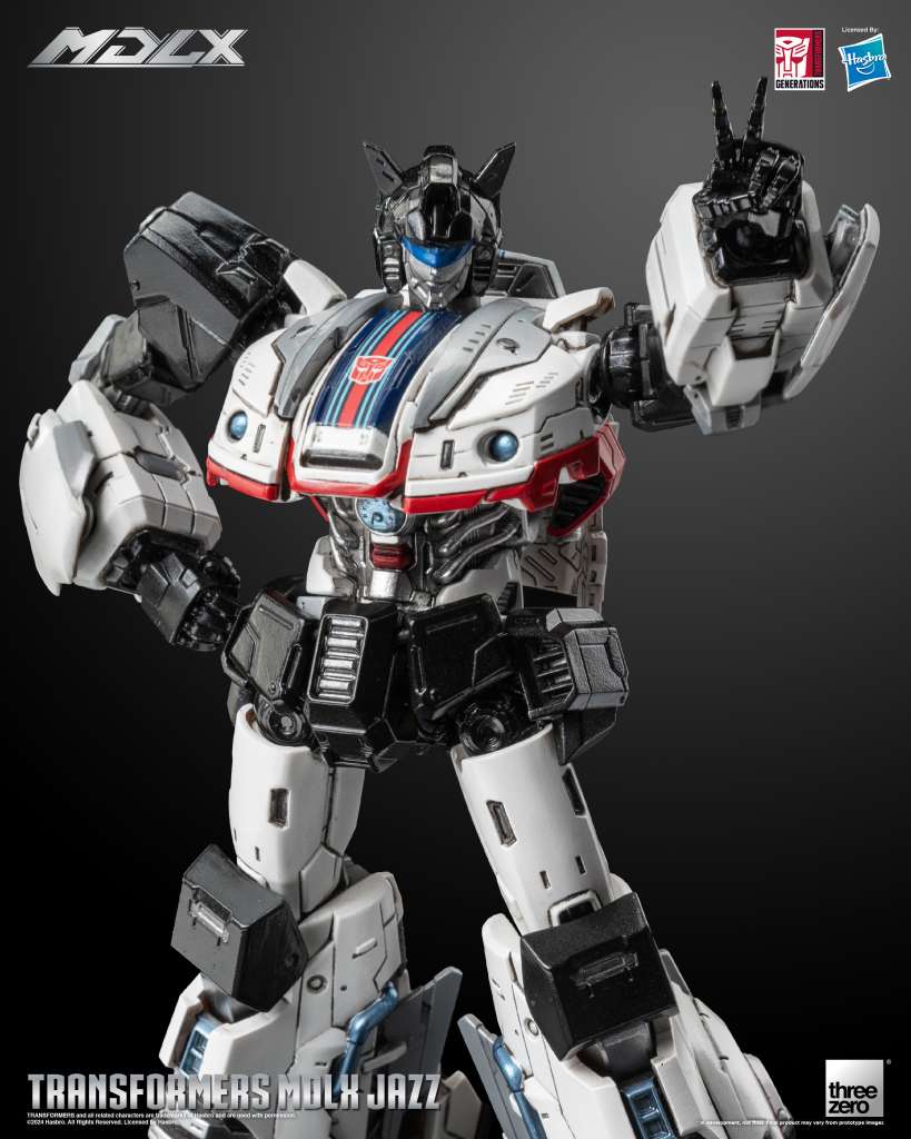 PREORDINE CHIUSO 06/2025 Transformers MDLX Action Figure Jazz 15 cm (PREORDINE NON CANCELLABILE)