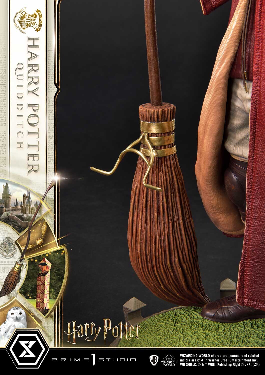 PREORDINE+ 11/2025 Harry Potter Prime Collectibles Statue 1/6 Harry Potter Quidditch Edit. 31 cm
