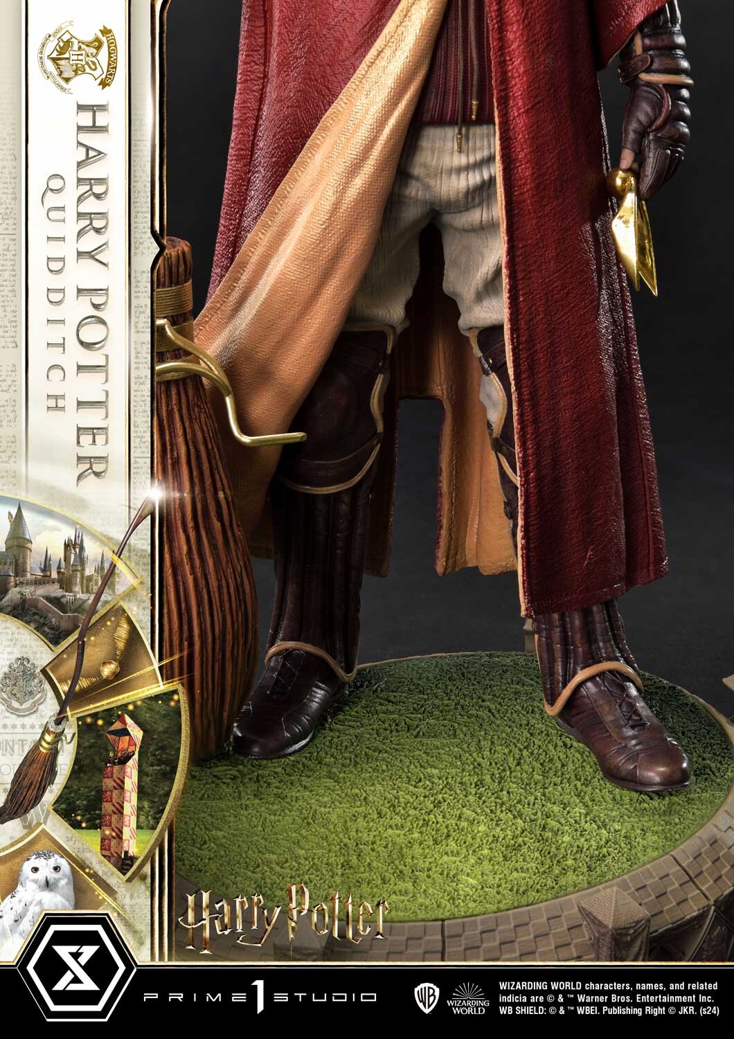 PREORDINE+ 11/2025 Harry Potter Prime Collectibles Statue 1/6 Harry Potter Quidditch Edit. 31 cm