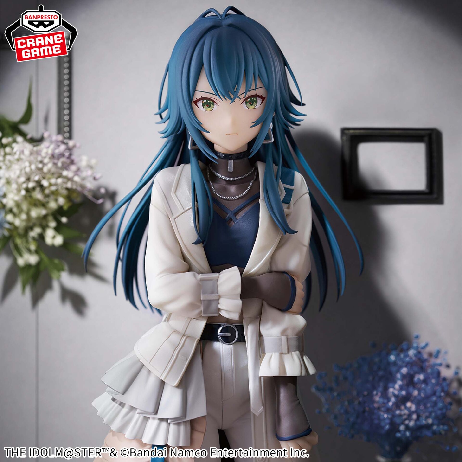 IN STOCK (Scatola Danneggiata) The Idolmaster Gakuen Espresto PVC Figure Tsukimura Temari Stylish Pose 22cm