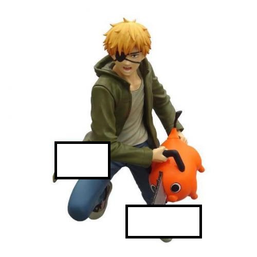 PREORDINE ESAURITO Chainsaw Man Vibration Stars: Denji & Pochita 14cm