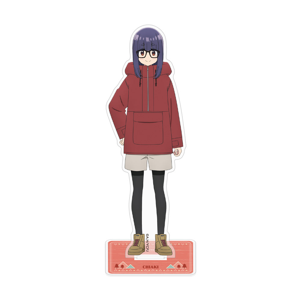 PREORDINE CHIUSO 08/2025 Yuru Camp SEASON 3 Acrylic Stand 14 cm - Deadline 31 MARZO - PREORD. NON CANCELLABILE