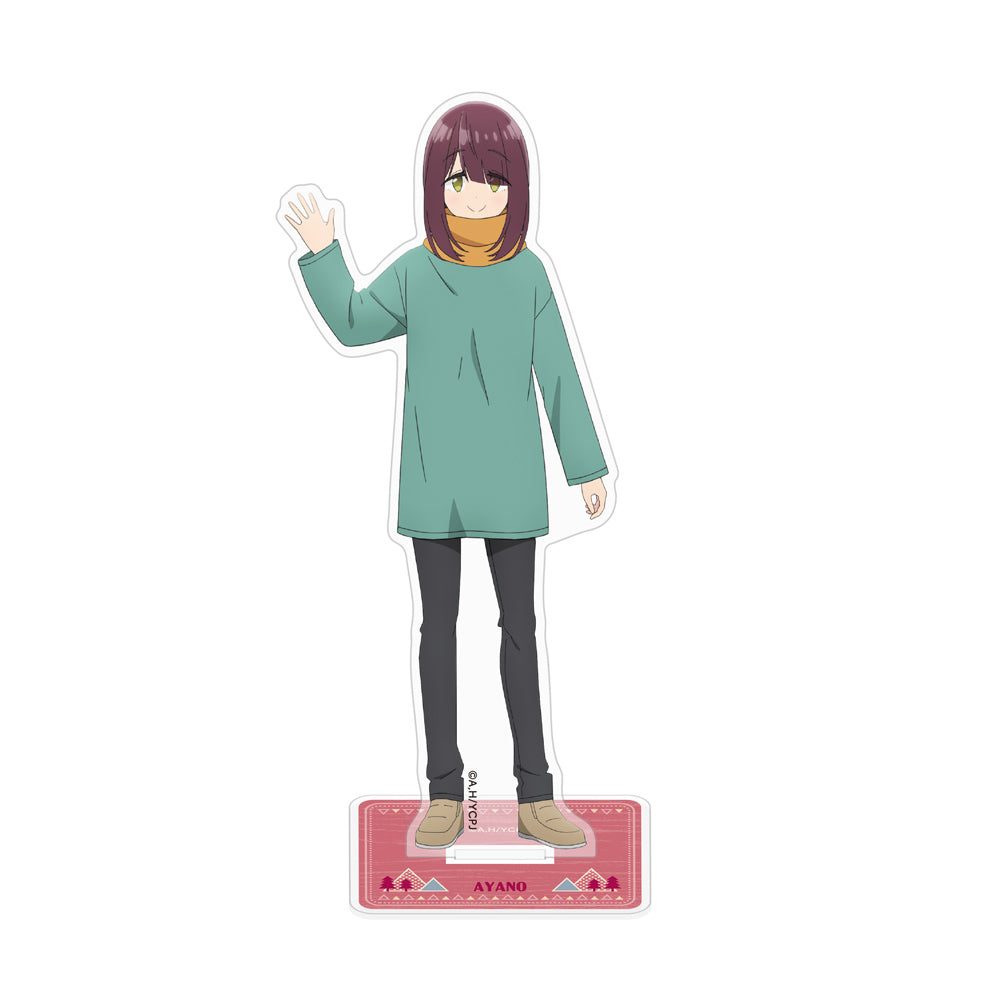 PREORDINE CHIUSO 08/2025 Yuru Camp SEASON 3 Acrylic Stand 14 cm - Deadline 31 MARZO - PREORD. NON CANCELLABILE