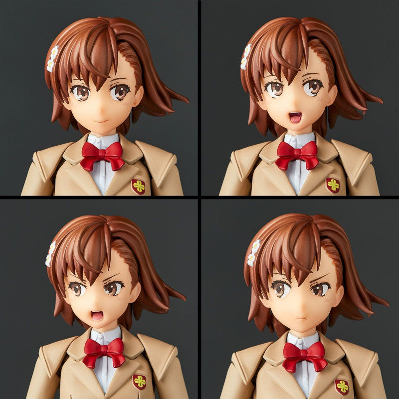 PREORDINE CHIUSO 02/2025 EX Revoltech Amazing Yamaguchi Toaru Kagaku no Railgun Mikoto Misaka Winter Uniform Ver. (PREORDINE NON CANCELLABILE)