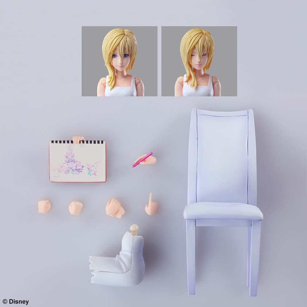 PREORDINE CJ Kingdom Hearts III Bring Arts Action Figure Namine 14 cm