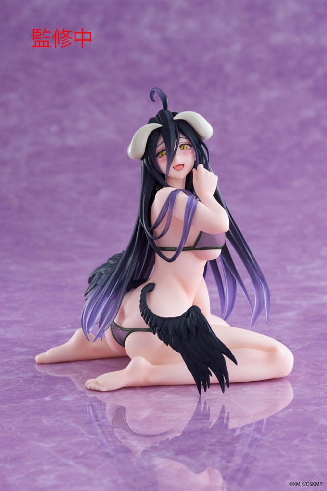 PREORDINE+ CHIUSO 05/2025 Overlord IV Figure Desktop Albedo Swimsuit Ver. Renewal Edition 13 cm (H)