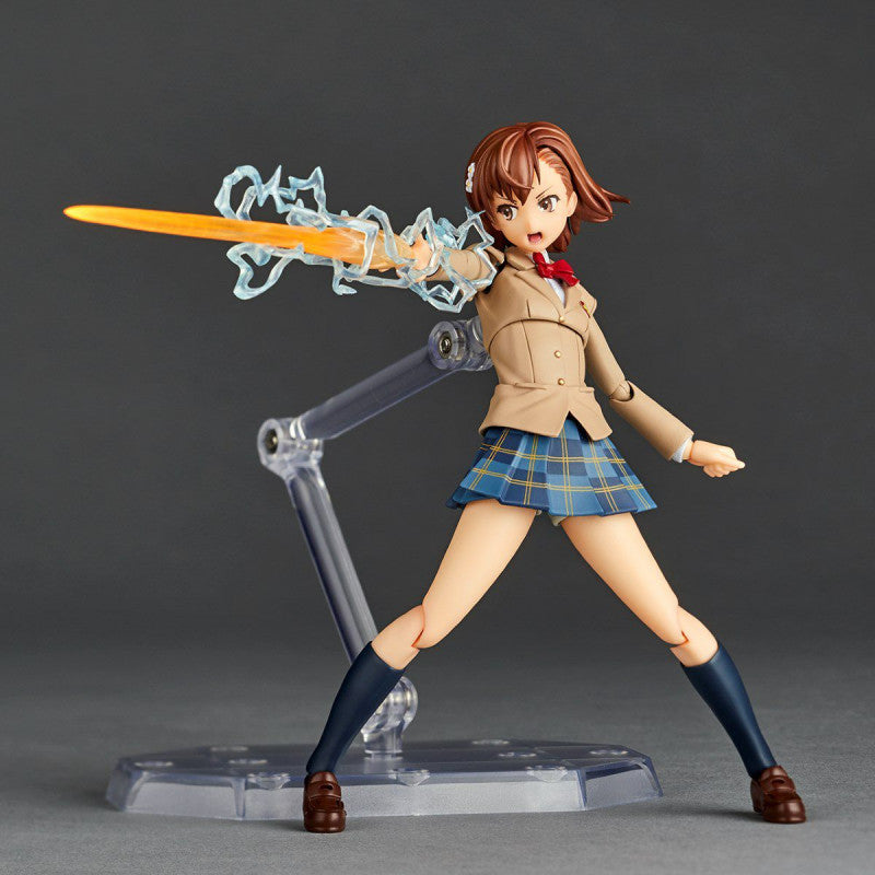 PREORDINE CHIUSO 02/2025 EX Revoltech Amazing Yamaguchi Toaru Kagaku no Railgun Mikoto Misaka Winter Uniform Ver. (PREORDINE NON CANCELLABILE)