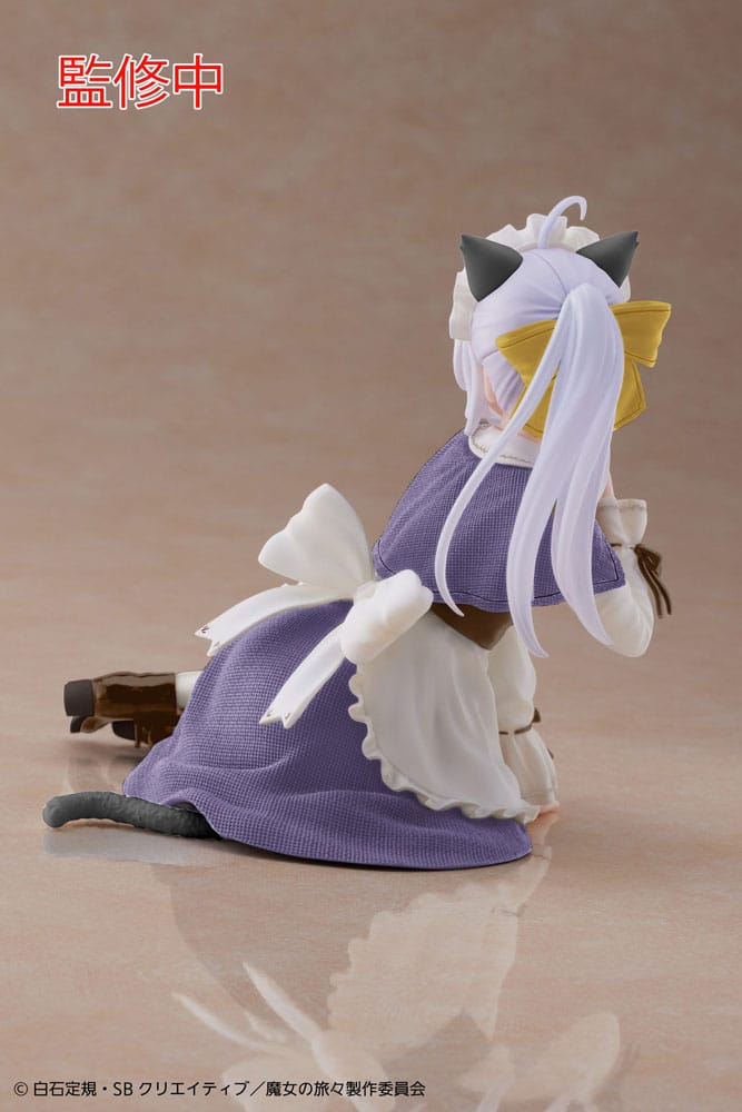PREORDINE ESAURITO Wandering Witch: The Journey of Elaina Figure Elaina Cat Maid Ver. Renewal Edition 18 cm (H)