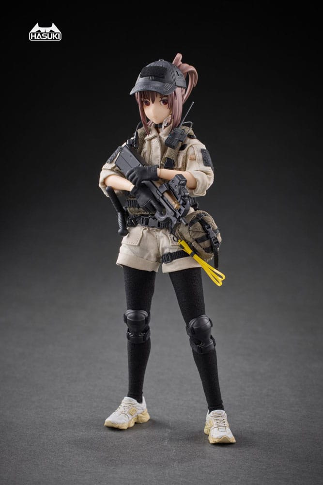 PREORDINE+ CHIUSO 02/2025 Pocket Art Action Action Figure 1/12 PA006 Reizei Hiyo the Security 15 cm