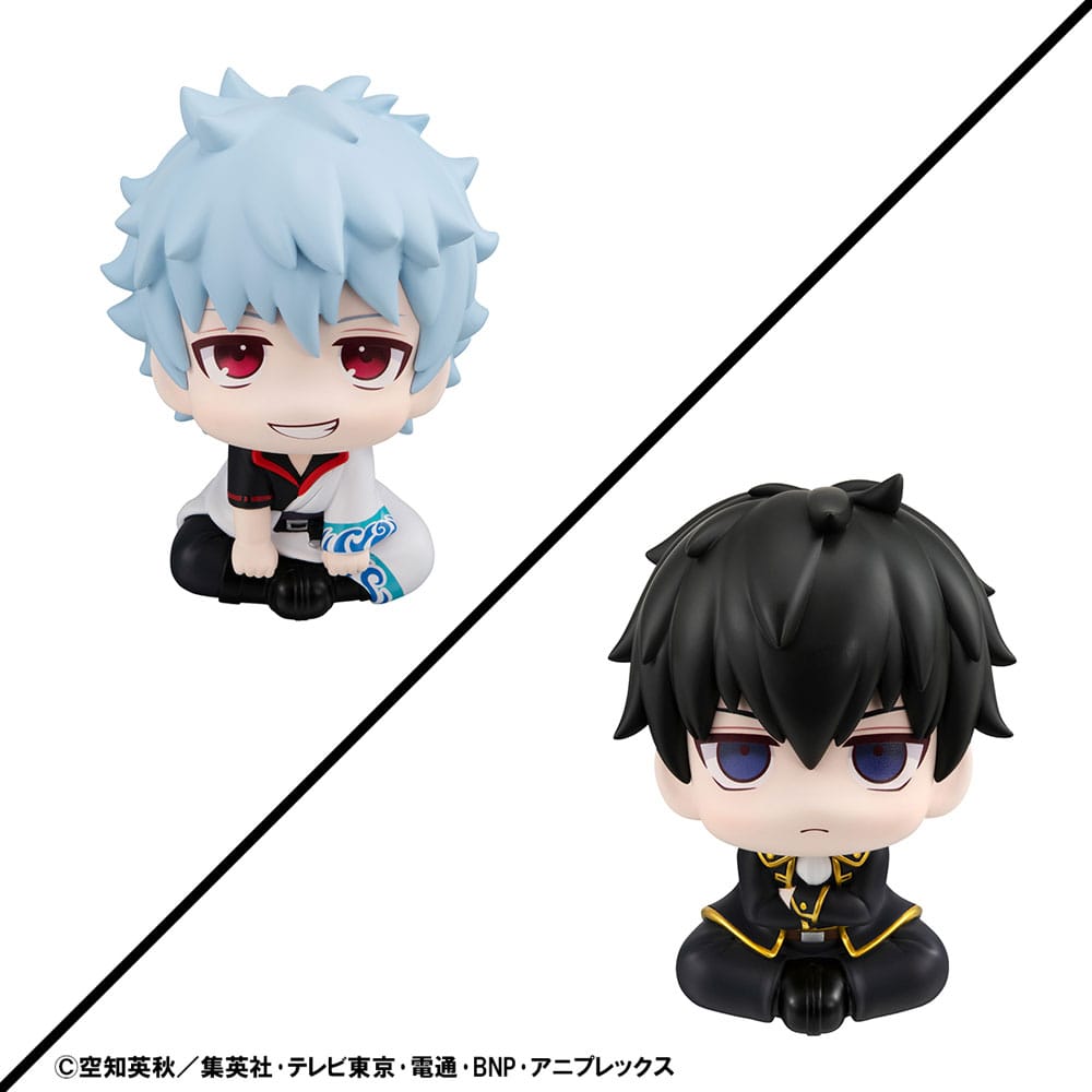 PREORDINE ESAURITO Gintama Look Up Figures Gintoki Sakata & Toshiro Hijikata 11 cm (with gift) (H)