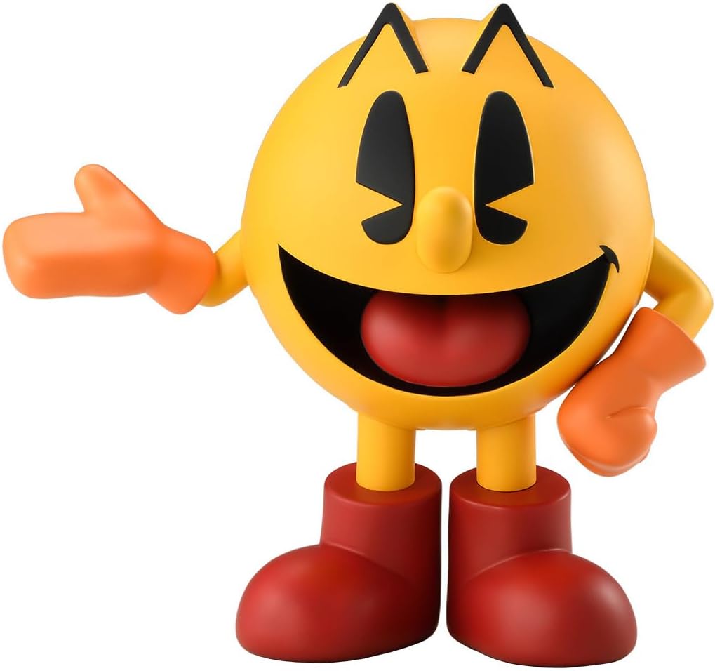 PREORDINE ESAURITO Pac-Man Figure SoftB Half PAC-MAN 15 cm