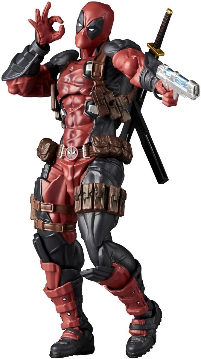 PREORDINE+ 07/2025 Revoltech Amazing Yamaguchi Deadpool Ver.2.5 Action Figure