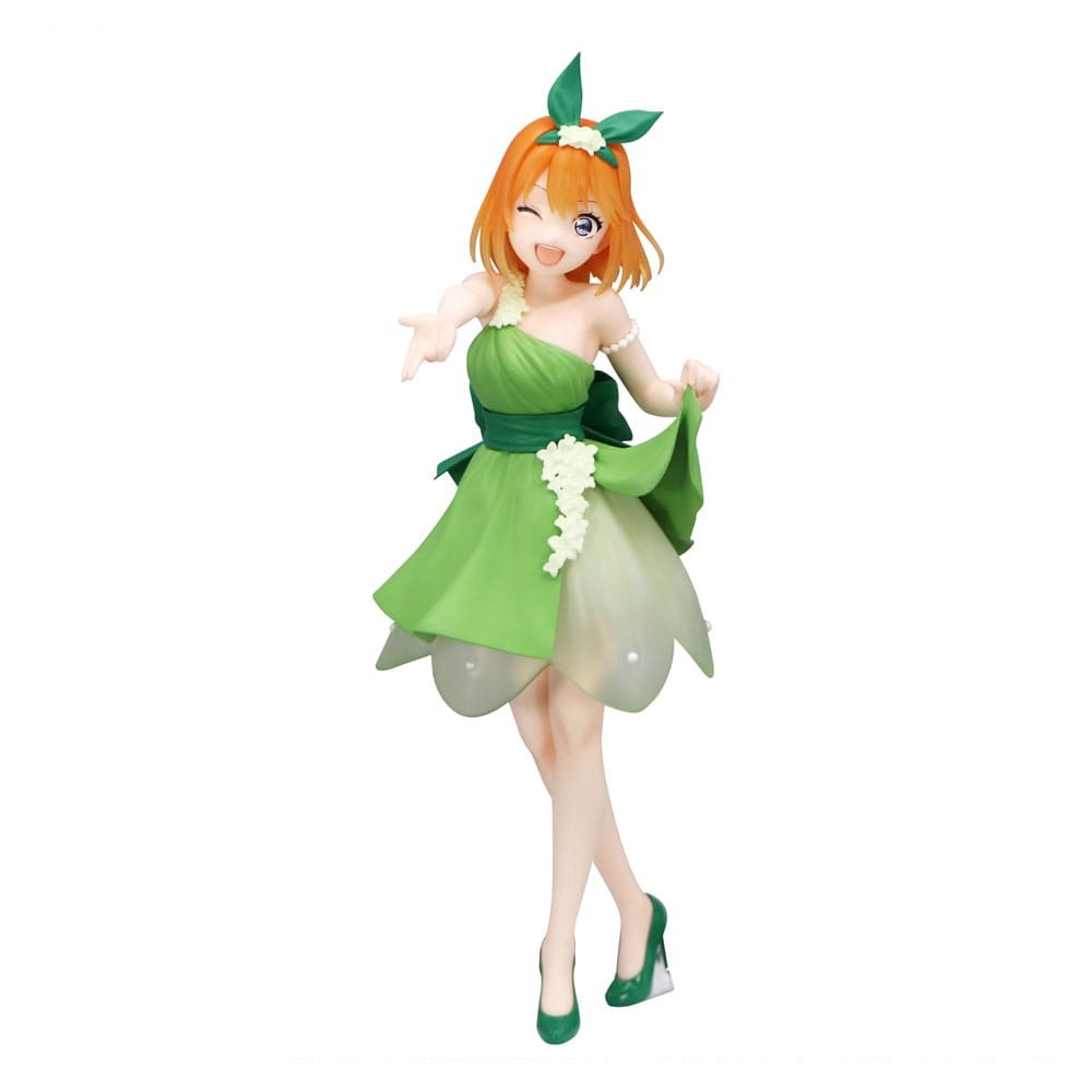 PREORDINE+ 07/2025 The Quintessential Quintuplets Trio-Try-iT Figure Nakano Yotsuba Pastel Dress Ver. 22 cm