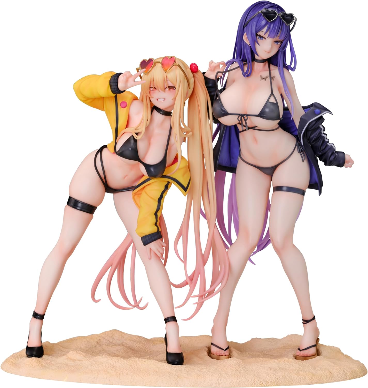 PREORDINE+ CHIUSO 05/2025 Yuna & Sayuri 1/6 Figures - 2 Figure Set with Special Base Illustration by Biya & K Pring
