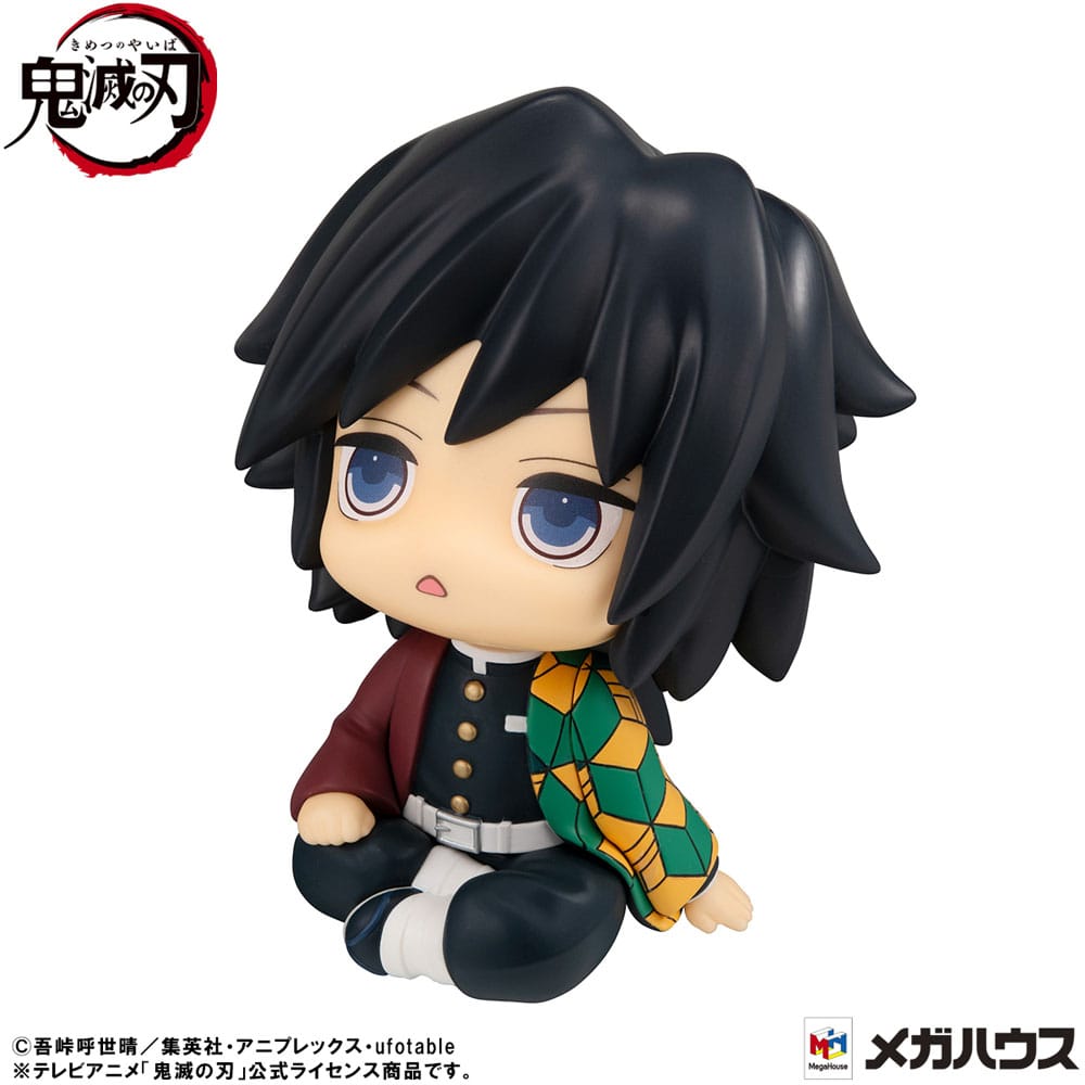 PREORDINE+ CHIUSO 03/2025 Demon Slayer: Kimetsu no Yaiba Look Up Figure Giyu Tomioka Stupefied face Ver. 11 cm (H)