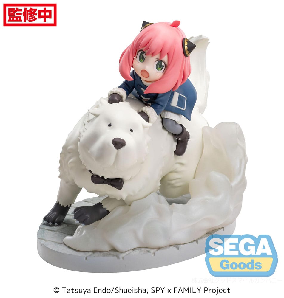 PREORDINE+ CHIUSO 04/2025 Spy x Family Luminasta Figure Anya Forger & Bond Forger Mission Extend 16 cm