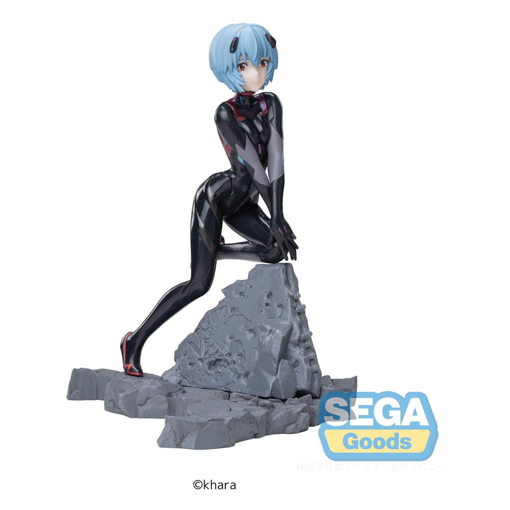 PREORDINE+ CHIUSO 05/2025 Evangelion: 3.0+1.0 Thrice Upon a Time Luminasta PVC Statue Vignetteum: Rei Ayanami 30th Anniversary Ver. 19 cm