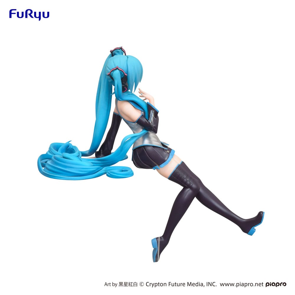 PREORDINE+ CHIUSO 05/2025 Hatsune Miku Noodle Stopper Figure Kuroboshi Kouhaku Ver. (re-run) 14 cm