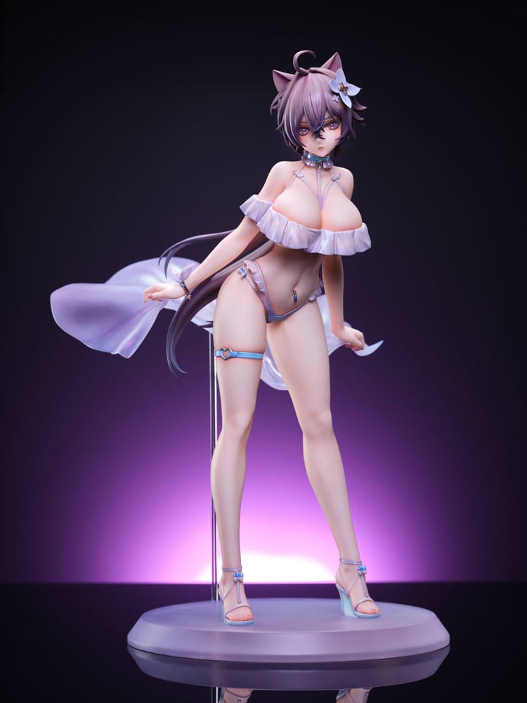 PREORDINE 06/2025 Original Character Cat-like Girlfriend Evangeline 28 cm Statue 1/6 (PREORDINE NON CANCELLABILE)