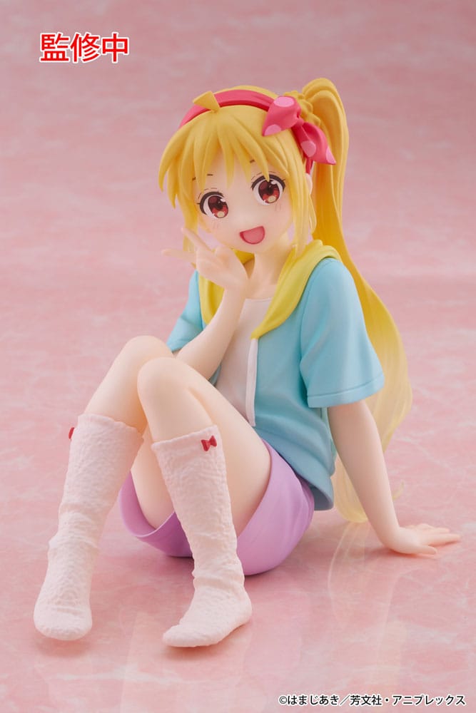 PREORDINE ESAURITO Bocchi the Rock! Statue Desktop Cute Figure Nijika Ijichi Room Wear Ver. 13 cm