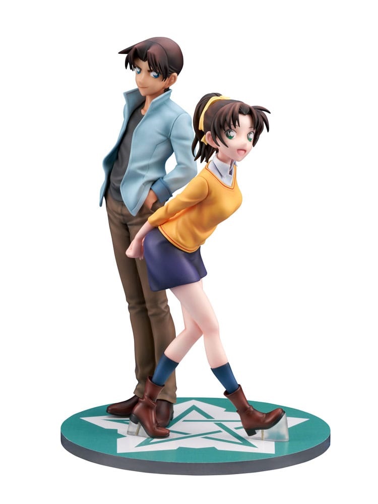 PREORDINE CHIUSO 04/2025 Case Closed F:NEX PVC Statue 1/7 Heiji Hattori & Kazuha Toyama 26 cm (PREORDINE NON CANCELLABILE)
