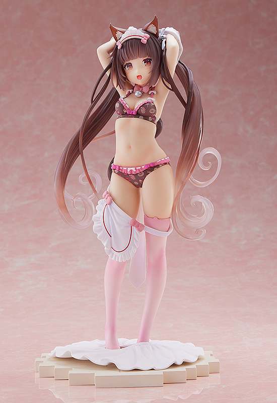 SU ORDINAZIONE Nekopara PVC Statue 1/7 Chocola Lovely Sweets Time 24 cm