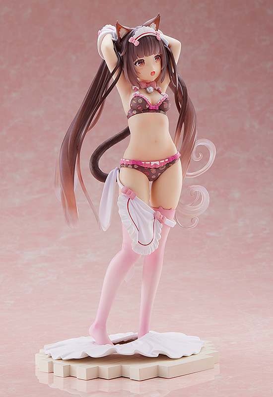 SU ORDINAZIONE Nekopara PVC Statue 1/7 Chocola Lovely Sweets Time 24 cm