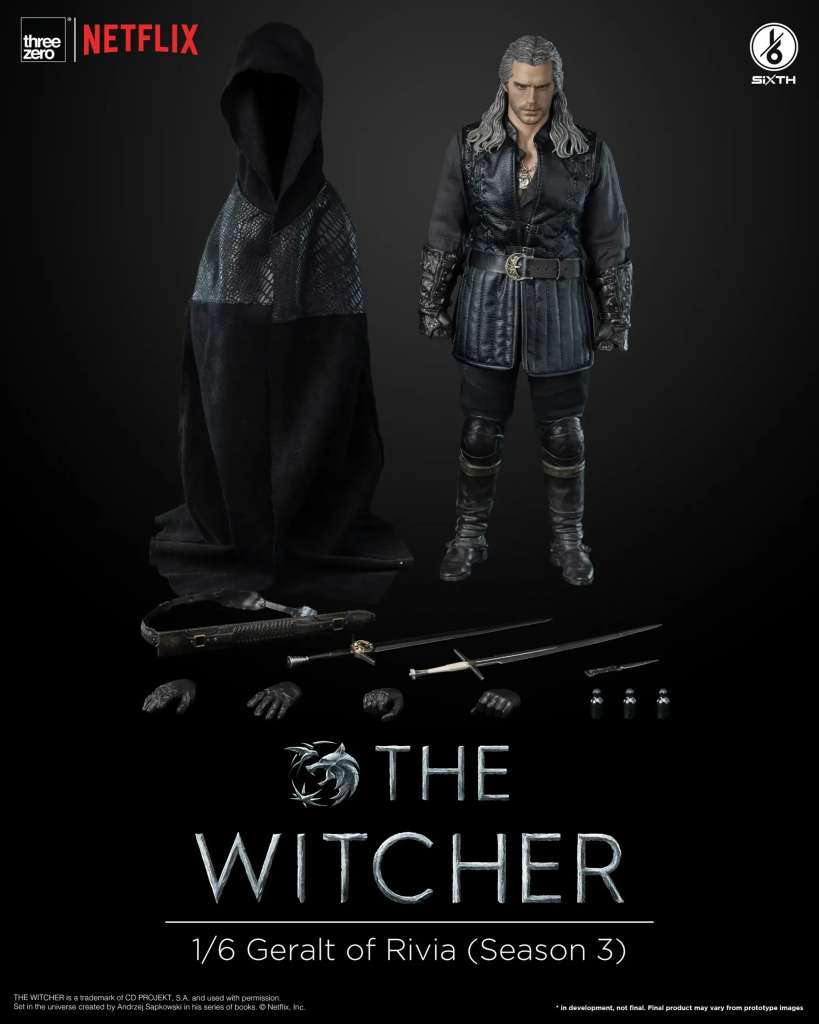 PREORDINE ESAURITO The Witcher Season 3 Action Figure 1/6 Geralt of Rivia 31 cm (PREORDINE NON CANCELLABILE)