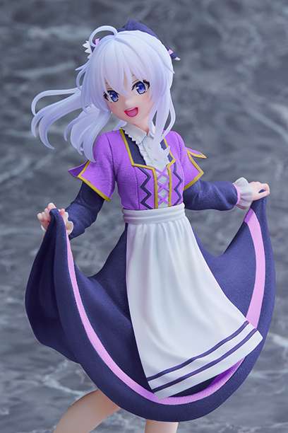 PREORDINE ESAURITO Wandering Witch: The Journey of Elaina Coreful PVC Statue Elaina Grape Stomping Girl Ver. Renewal Edition 2ND CHANCE