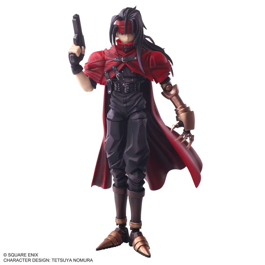 PREORDINE+ 07/2025 Final Fantasy VII Bring Arts Action Figure Vincent Valentine 15 cm