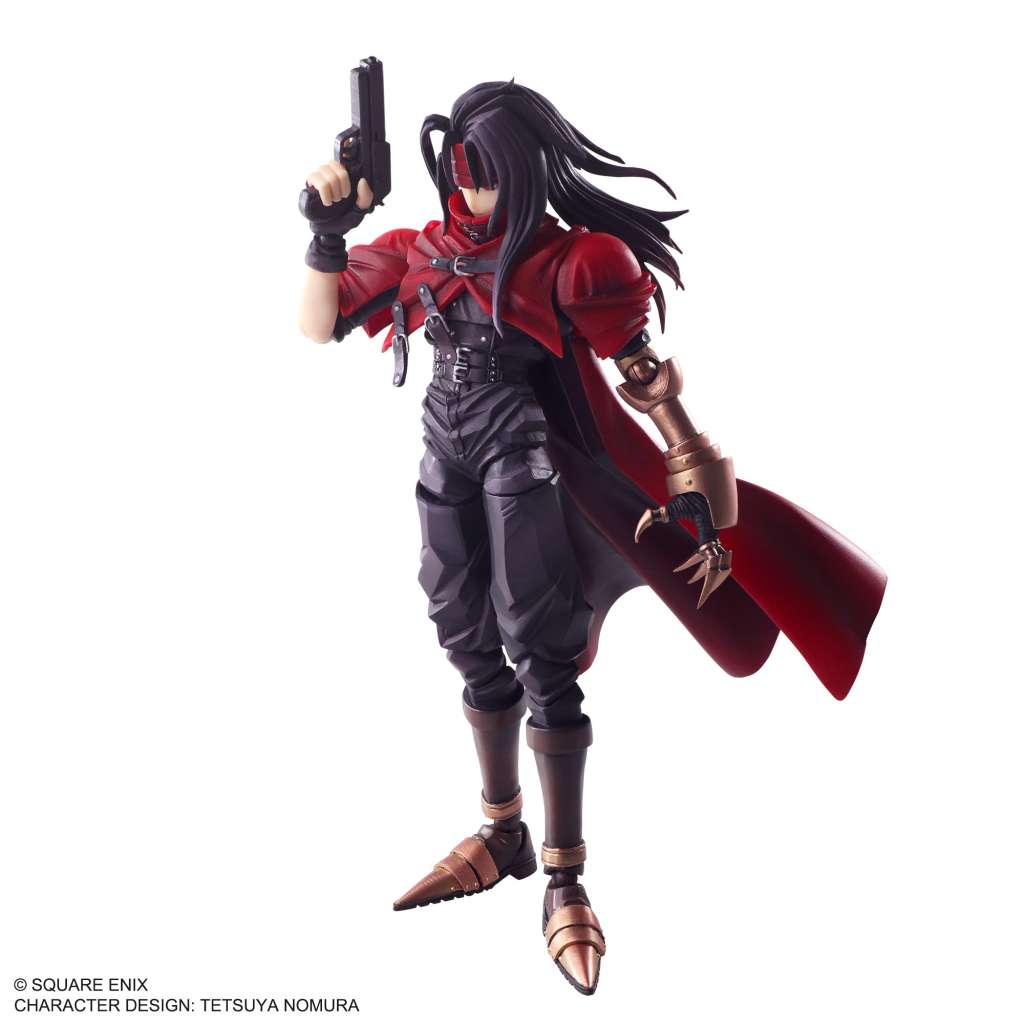 PREORDINE+ 07/2025 Final Fantasy VII Bring Arts Action Figure Vincent Valentine 15 cm